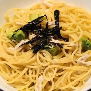 アボカド☆ツナの和風しょうゆパスタ